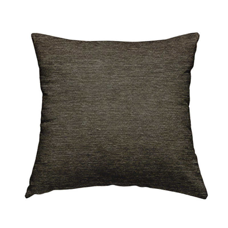 Dakshdeep Rectangular Throw Cushion, Brown