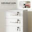 40cm Wide 3 -Drawer File Cabinet