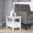 Warm Shaker Solid Wood End Table with Storage Drawer-60798353-76013718