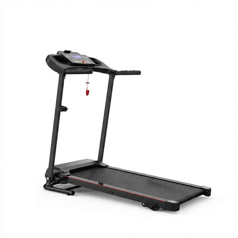 Machine de course pliable motorisée de 2,5 ch avec machine à course électrique puissante et porte-gobelet Bluetooth pour économiser de l'espace
