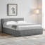 Ottoman Fabric Lift Up Storage Bed , UKFR Certified-774084008-774084013