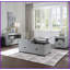 Table basse à 2 tiroirs Dove Grey pour le salon - Surface polyvalente et amp; Rangement organisé