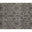 Tapis ivoire et noir noué à la main de haute qualité