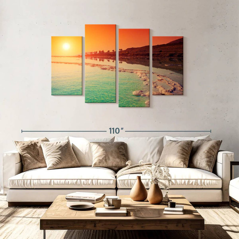 Gillard Dead Sea Sunrise, 48" H x 75" W
