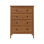 Commode 4 tiroirs en bois massif