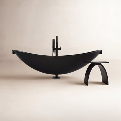 78.75'' x 33.5'' Soaking Fiberglass Bathtub