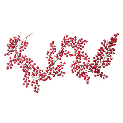 Guirlande de baies rouges