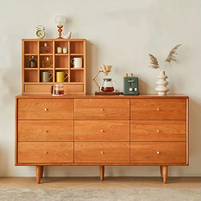 Commode d'appoint moderne à grande capacité