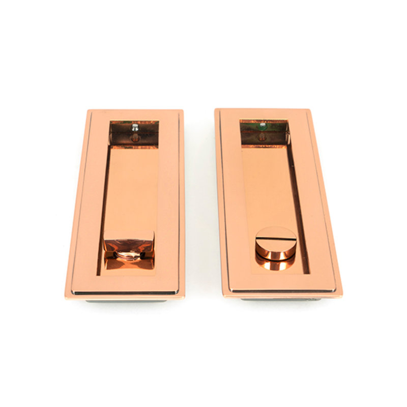 Door Accessory, 17.5cm H x 6cm W x 1.3cm D, Polished Bronze