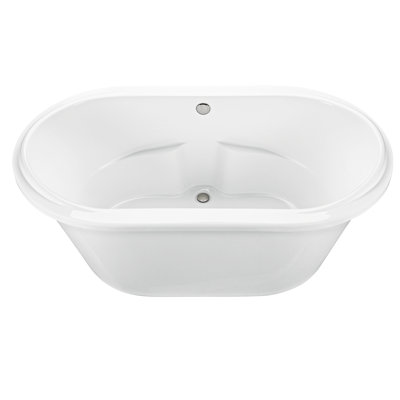 MTI Solutions Freestanding Soaking Acrylic Bath Tub