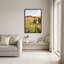 Art mural sur toile Green Pasture and Golden Rolling Hills Farm Barn-133482903