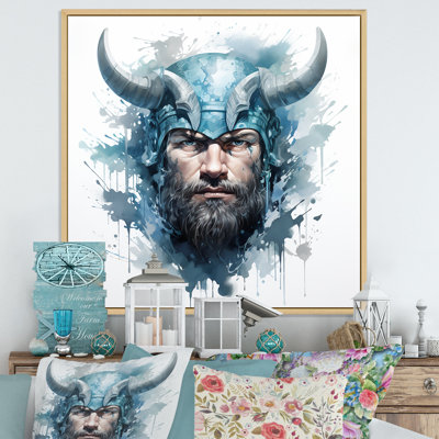 «Blue Saga Of Viking Legends I», art mural Classics