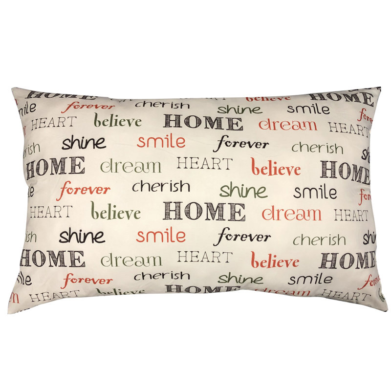 Coussin Stapp Inspire, Ivoire, 18 po x 36 po, Rectangle