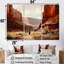 Ensemble de salon Native Canyon Echoes - Native American Wall Art-107760320-107760322