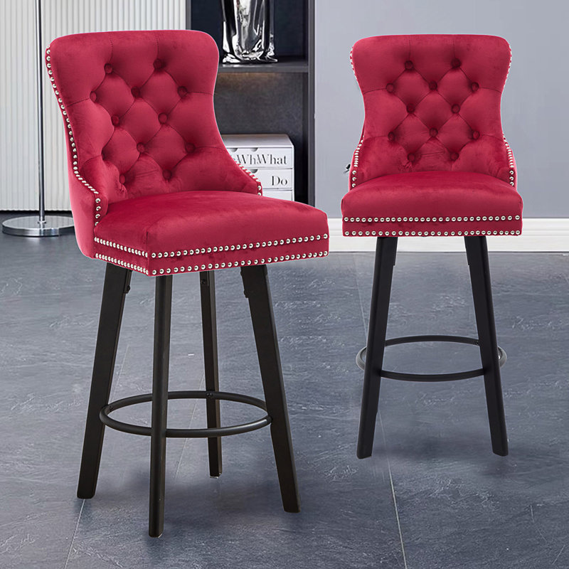Tabourets de bar modernes pivotants