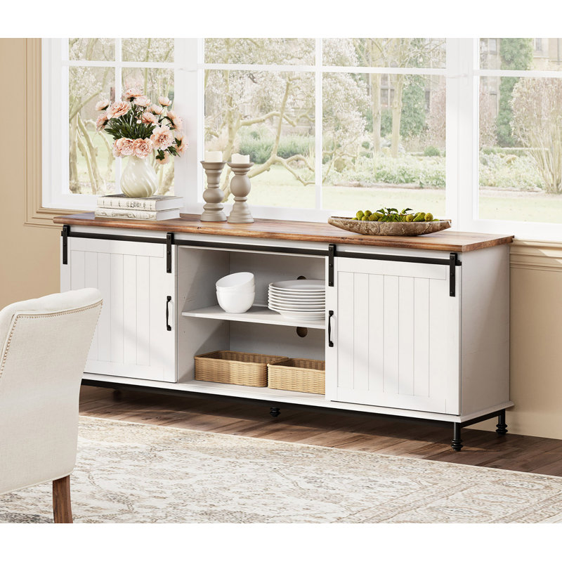 Crédence de rangement l 70 po, 58"