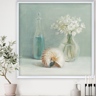 Cadre photo « pastel bain iv », reproduction d’art sur toile