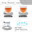 Round 6 Piece Coaster Set