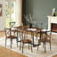 Ensemble de table de salle à manger 7 pièces 7 pièces Parfait pour la cuisine, le coin-repas et le salon-896974225-896974237-896974238