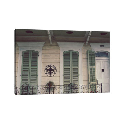 Bienvenue 1 Piece Wall Art on Canvas