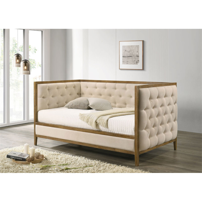 Lit de jour de style transitionnel pour lit de repos de style transitionnel 1Pc