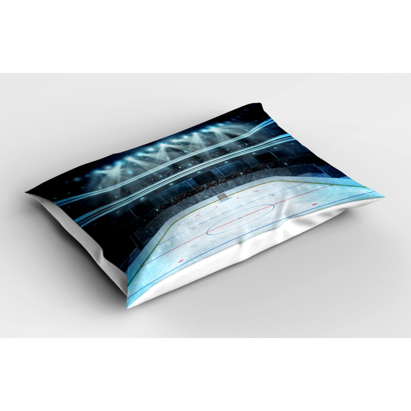 Hockey Polyester Sham Set, Twin