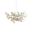 Lunaria 4 - Light Wrought Iron Dimmable Spider Chandelier