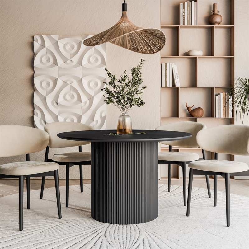 Dining Table, Black