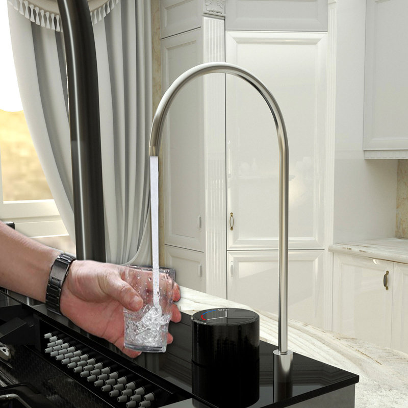 Single Bowl Stainless Steel Kitchen Sink With Integrated Digital Display Waterfall Faucet Set Soap Dispenser Cup Washer Multifunctional Household Wash Basin Kitchen Available In Hotel Apartments