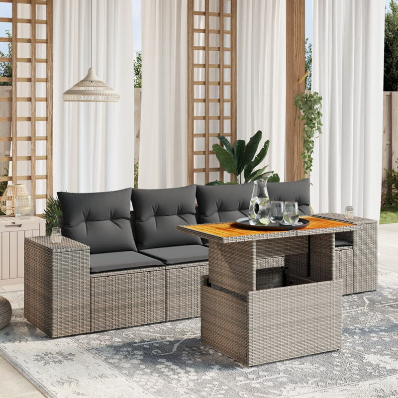 Ensemble de canapé de jardin Vidaxl