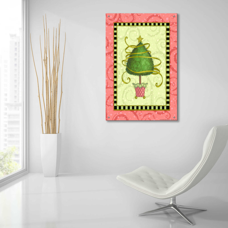 «Holiday Tree 3» par Viv Eisner, H 36 po x l 24 po x P 0,2 po