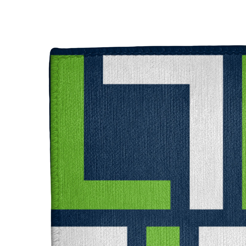 Geometric Indoor Rug, Rectangle 8' x 10'