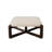 24" Wide Faux Leather Upholstered Square Ottoman-574127189