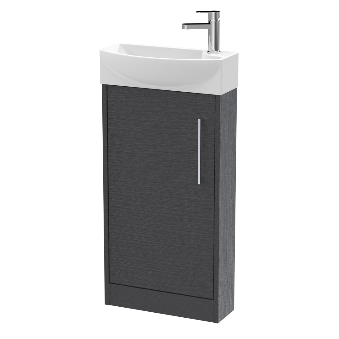 Juno 450mm Single Bathroom Vanity with Integrated Vitreous China Basin