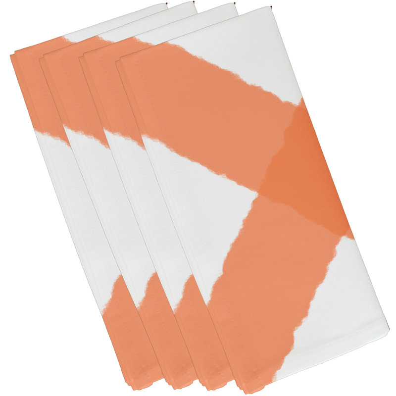 Ensemble de serviettes 4 pièces Aksel, Orange