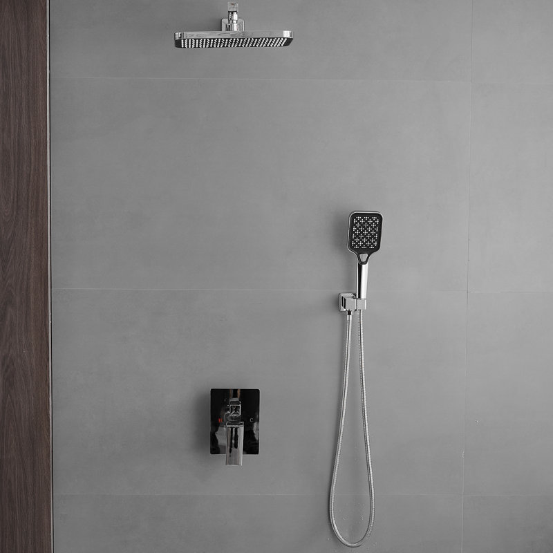 1 Complete Shower System, Polished Chrome