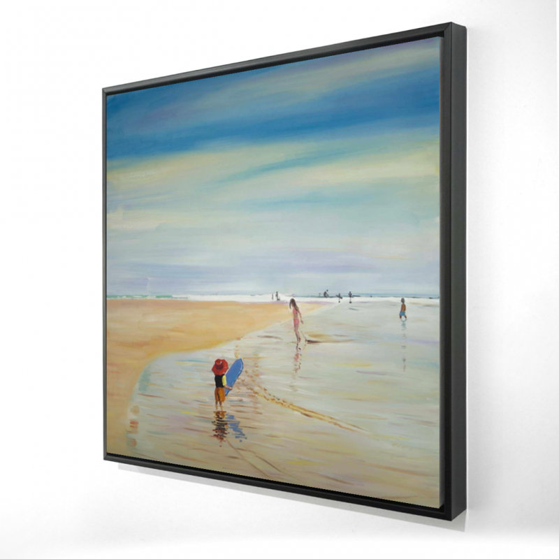 " Children At The Beach "