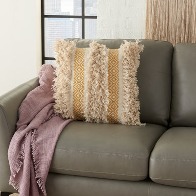  Square Cotton Pillow Cover & Insert