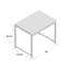 Table de bout Agadir