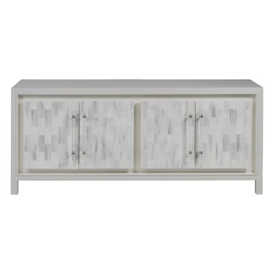 Signature Designs Elation White Media Console