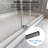 66 To 72 In. W X 76 In. H Double Sliding Frameless Shower Door With 5/16 In. Tempered Clear Glass-114605262