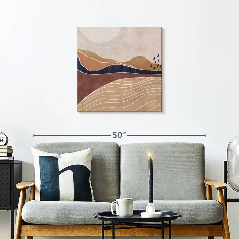 Avery Boho Mountain, 24" H x 24" W