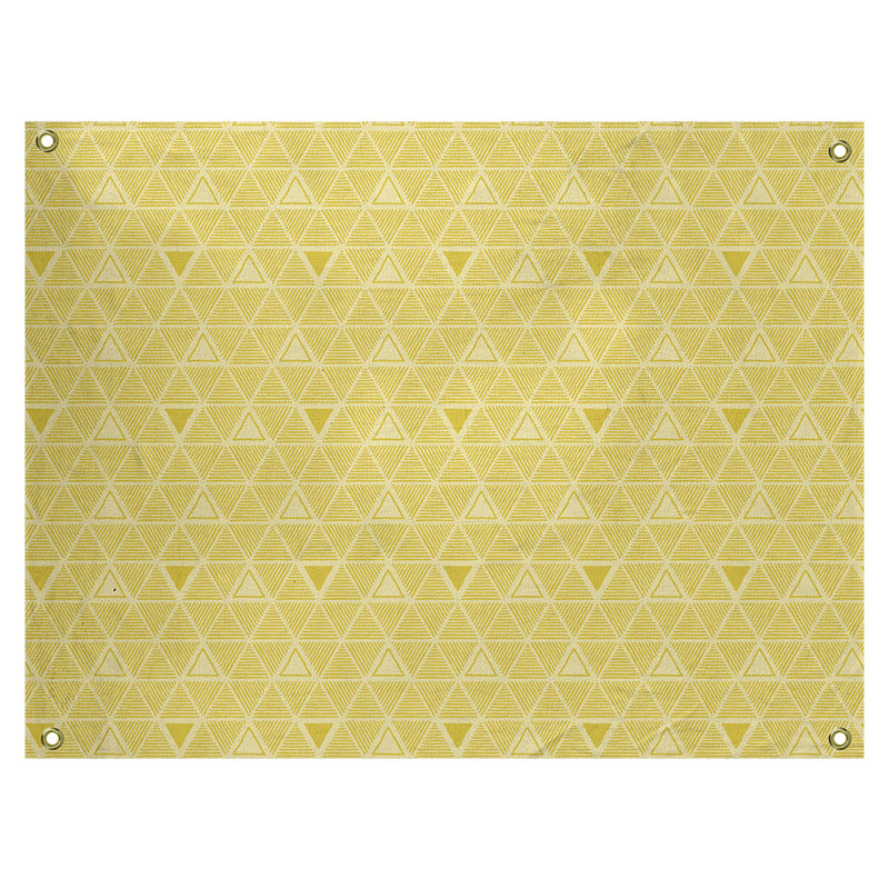 Tapisserie, H 50 po x l 59 po, Citron