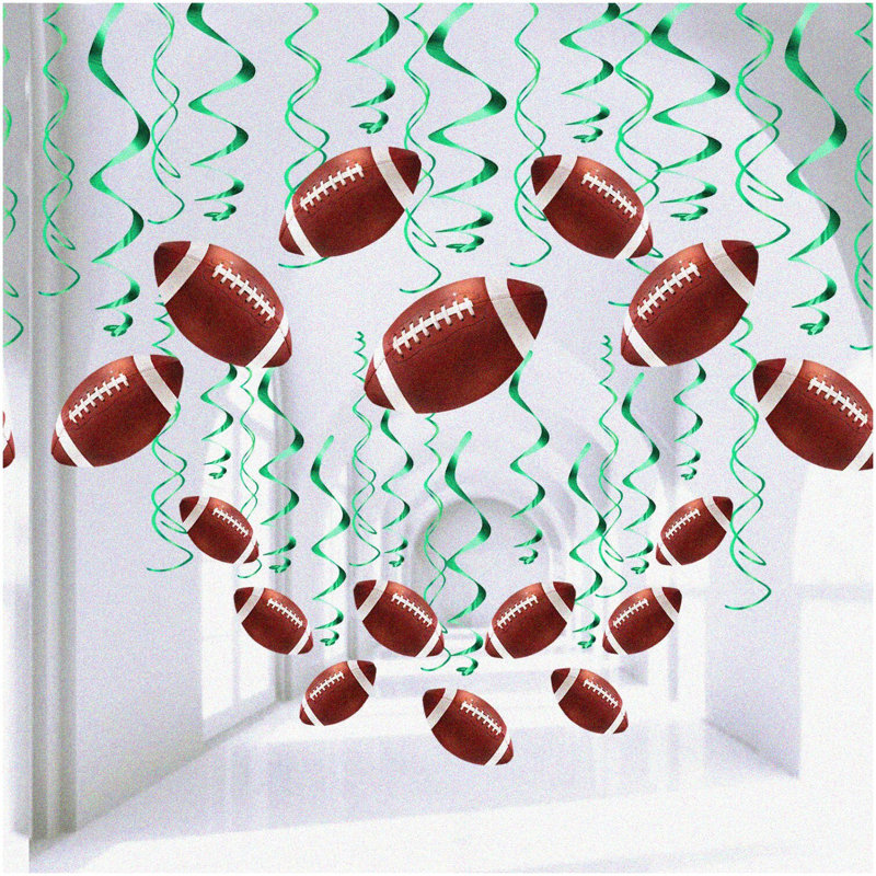 4-Pack 40ft Circle Dot Paper Garland Streamers