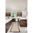 Nannette Handmade Light Beige Berber with Navy Blue Cotton Border Made in the USA Area Rug-111564185