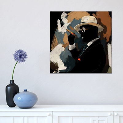 Cigar Lounge - Painting on Canvas