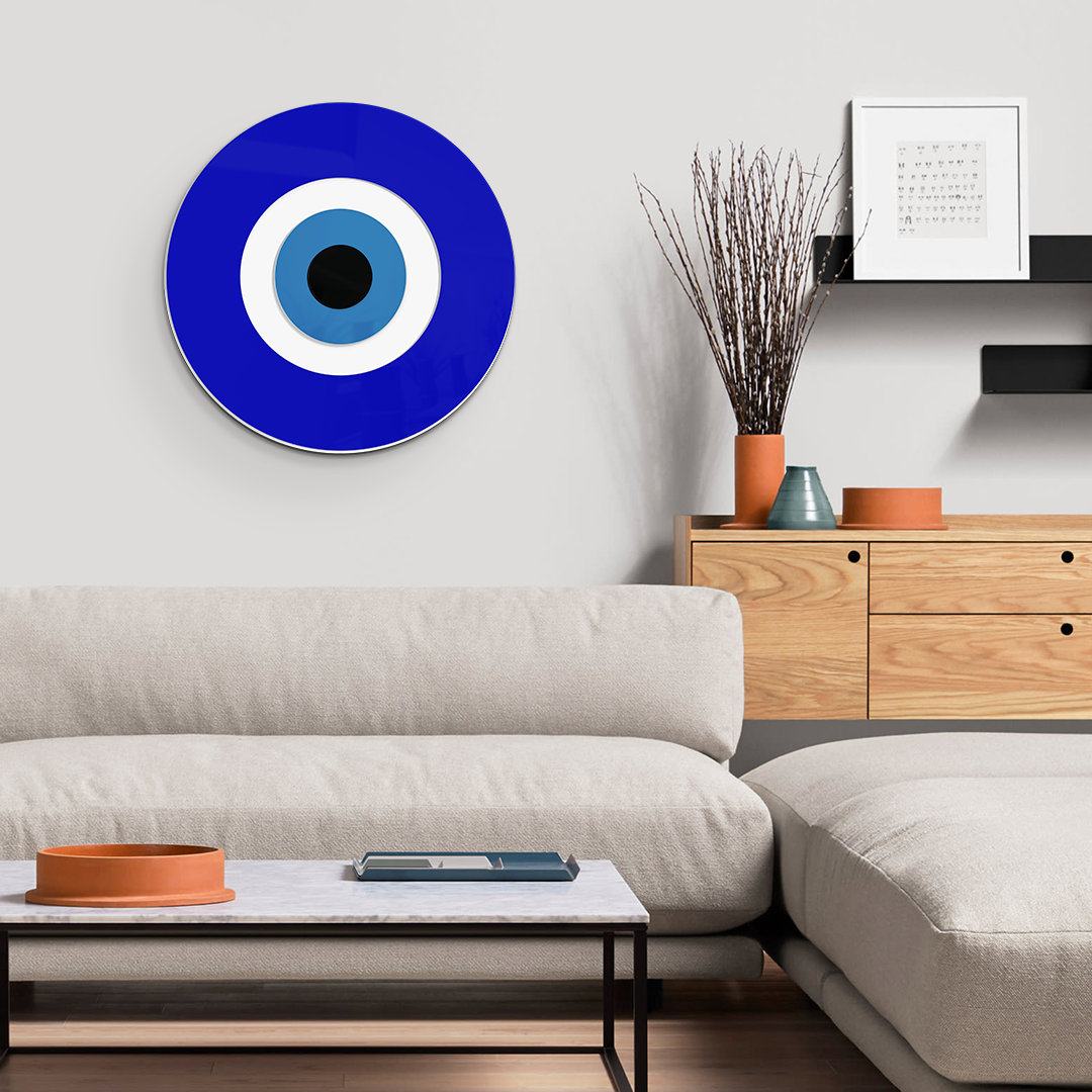 Minimalist Evil Eye Wall Hanging Ebern Designs 