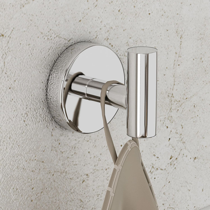 Wall Mount Towel Hook（2 Piece）, Chrome