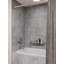  Tablette de shampooing 24 "+ barre d'appui en noir mat-120287607-135867885