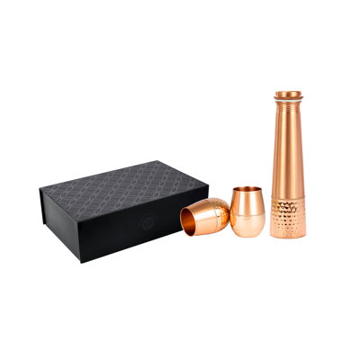 250ml Copper Drinking Glass Set